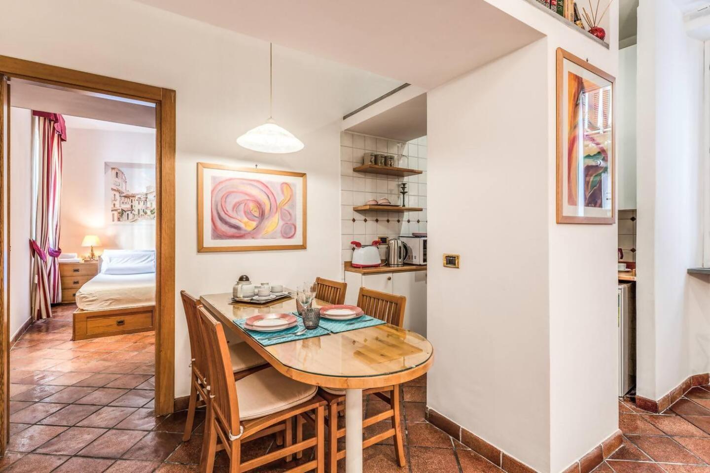Ferienwohnung Cozy Flat In Trevi Fountain Rom Exterior foto